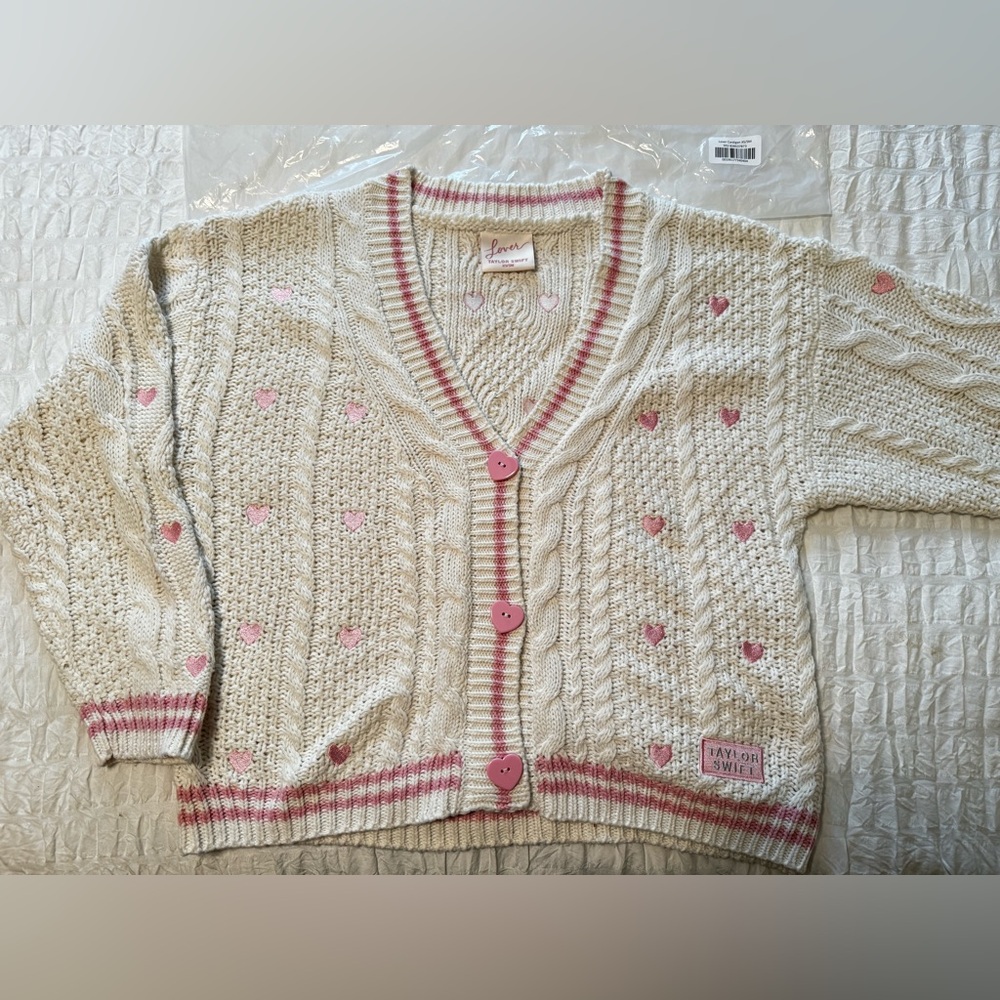 Taylor Swift Lover cardigan XS/S NEVER WORN AUTHENTIC